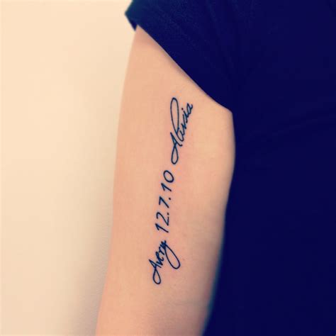 cute date tattoos|date of birth tattoo designs.